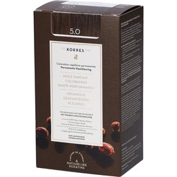 Huile d'argan Coloration Permanente 5.0 Châtain Clair