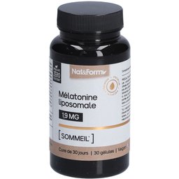Nat&Form Mélatonine liposomale en gélules