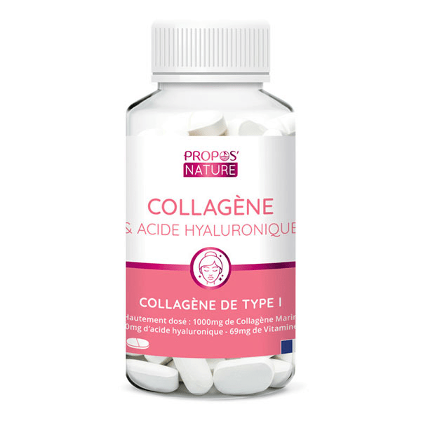- Collagène et Acide hyaluronique - 60 comprimés