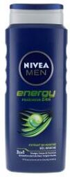 Men Energy Gel Douche 3en1 Fraicheur 24H à l'Extrait de Menthe 500 ml - Flacon 500 ml