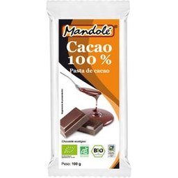 Cacao 100% Bio Tablette 100g