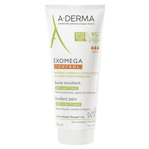 Exomega Control Baume Émollient Anti-Grattage 200ml