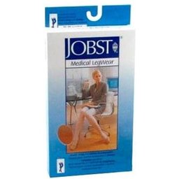 bas long (A-F) dentelle dentelle compression normale beige taille 5