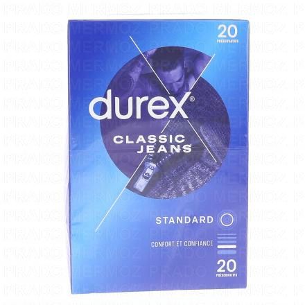 Préservatifs - Classic Jeans boîte de 20 préservatifs