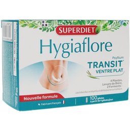 Hygiaflore Transit Ventre Plat 100 Gélules