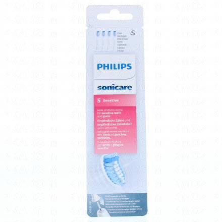 Sonicare Sensitive têtes de brosses standard ultrasoft x 4