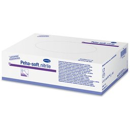 Peha-soft® Gants d'examen nitrile non poudrés et non stériles taille XS 5 - 6