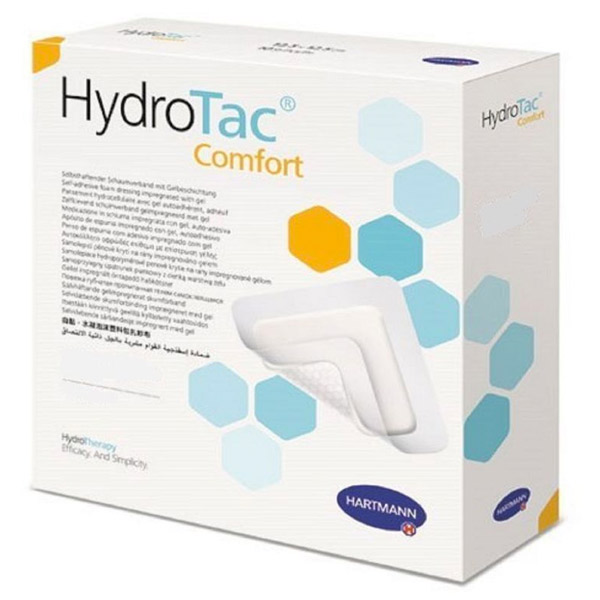 Hydrotac Comfort Pansement Hydrocellulaire 12,5 x 12,5cm 16 unités