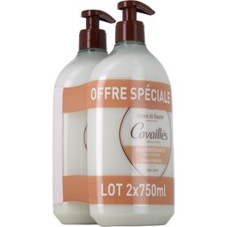 Crème Douche Nourrissante Peaux Sèches 2x750 ml