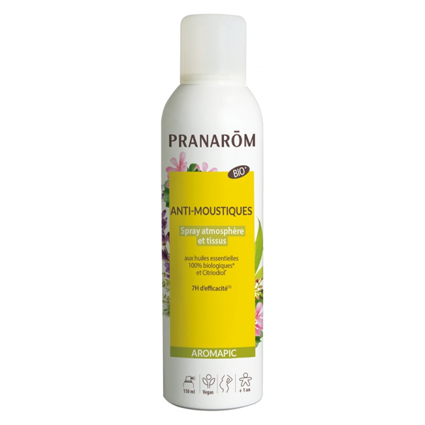 Aromapic Spray Anti-Moustiques Atmosphère et Tissus Bio 150ml