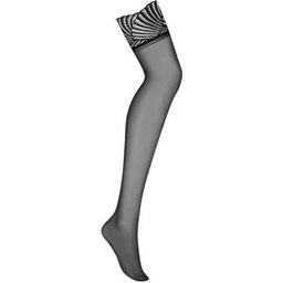 Black Lace Stockings Black 1ut