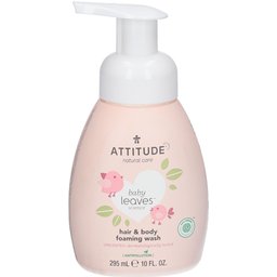 Attitude® baby leaves 2-in-1 mousse lavante pour le corps et les cheveux