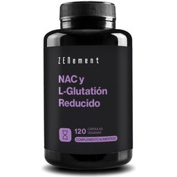 NAC y L-Glutatión Reducido 120vcaps