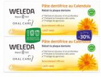 Duo Pâte Dentifrice au Calendula - 2 X 75 ml - Lot 2 x 75 ml