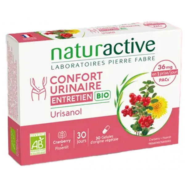 Urisanol Cranberry 30 gélules