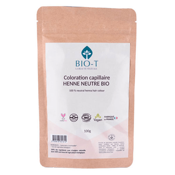 Henné Neutre cassia - Bio et 100% naturel - 100g