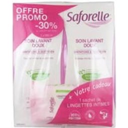 Duo Soin Lavant Doux + Lingettes Intimes