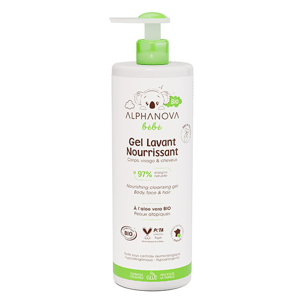 Bébé Gel lavant nourrissant bio* 400ml
