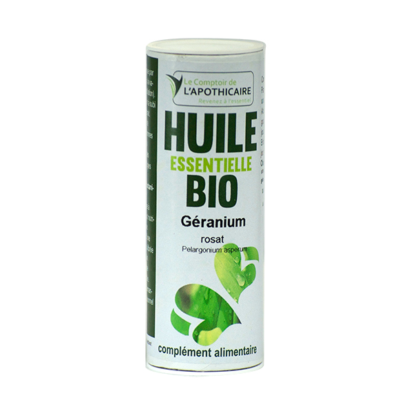 Huile Essentielle Geranium Rosat Bio 10ml