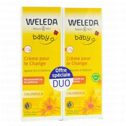 Baby - Crème pour le change bébé au Calendula lot 2 x 75ml
