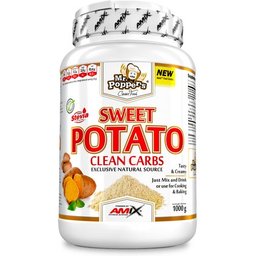 Mr Popper's Sweet Potato Clean Carbs Cookies and Cream 1kg
