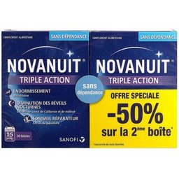 Novanuit Triple Action 2x30 Comprimés