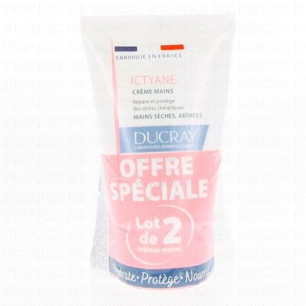 Ictyane crème émolliente nutritive lot de 2 tubes 50ml
