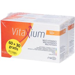 Vitaxium 50+ Multi-Vitamines 60 + 30 gélules gratuites