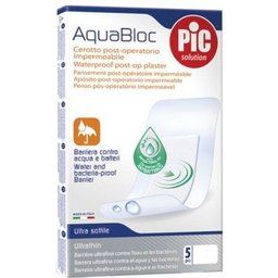 Pic Aquabloc Post Op Antibactérien Pansement stérile 10 X 8 Cm 5 Cm 5