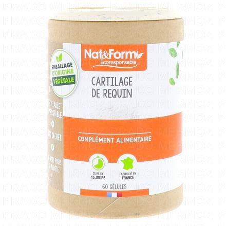 NAT & FORM Ecoresponsable - Cartilage de requin 300mg x60 gélules