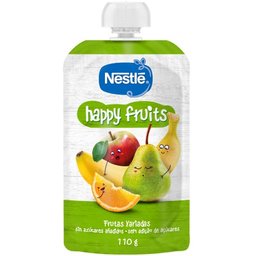 Nestlé Saqueta Happy Fruits Frutas Várias 110g