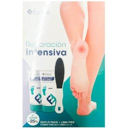Kit Crème Soin Intensif Pieds Urée 2x150ml + Lime