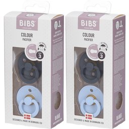Bibs® Couleur Tétines Iron - Baby Blue 18+ mois Taille 3