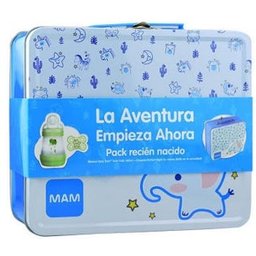 Pack Nouveau-né Biberon Vert 160Ml+Soother Star 0+Mois