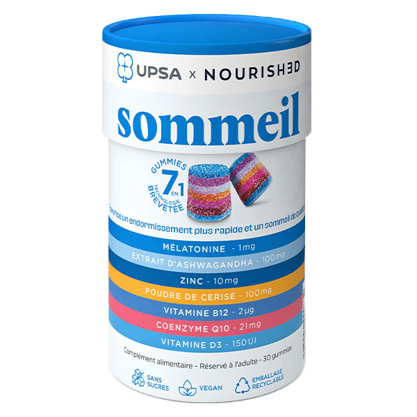 UPSA x Gummies 7 en 1 Sommeil 30 gummies