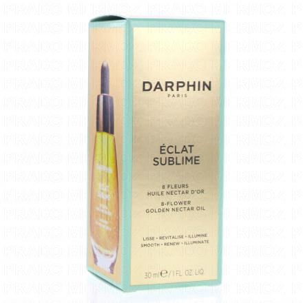 Eclat sublime- Huile aux 8 fleurs huile nectars d'or- Flacon 30ml