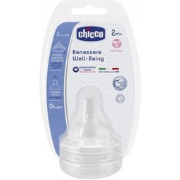 Well-Being Tétine Silicone Réglable 2M+ 2uts