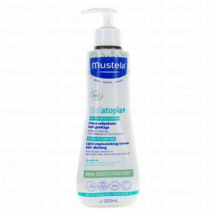 Stelatopia+ - Crème relipidante anti-grattage bio 300ml