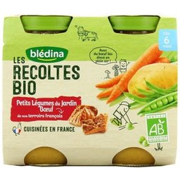 Légumes du Jardin et Bœuf 2x200g