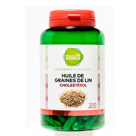 Circulation - Huile de graines de lin 200 capsules