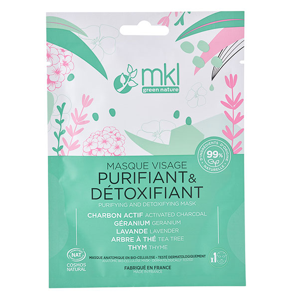Masque Visage Purifiant Détoxifiant Bio