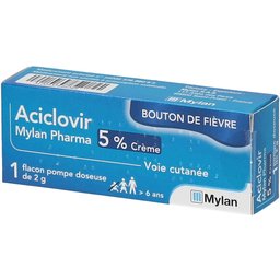 Aciclovir Pharma flacon-pompe crème 5 %