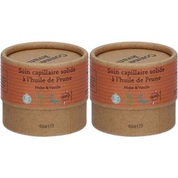 Comme Avant Soin capillaire solide à l'huile de Prune - Pêche & Vanille