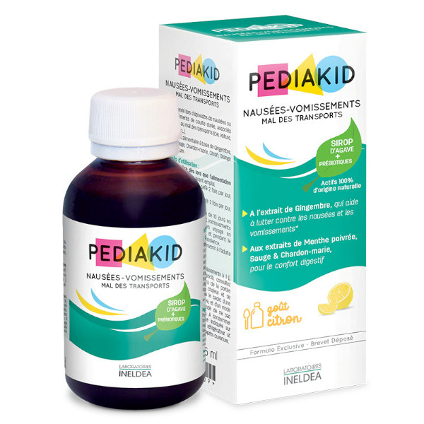 Nausées Vomissements Mal des Transports Flacon 125ml
