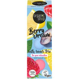 Trio Boules de Bain Berry Dream 3x85g