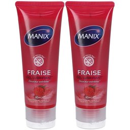 Manix Gel lubrifiant intime Fraise