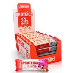 Protein Bar White Chocolate Red Berries Bio 24uts