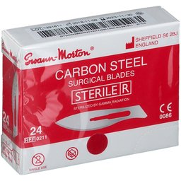 Swann Morton® Lame chirurgicale de Bistouri N° 24 Stérile