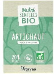 Nutrisanté Artichaut Bio - Flacon 20 gélules
