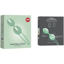 Smartballs Duo Boules Pelviennes Blanc Vert Pist 1ut